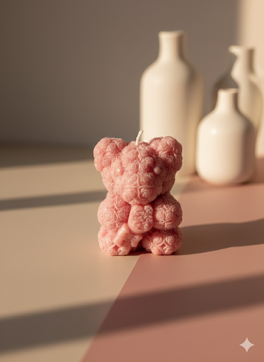 Teddy Candle